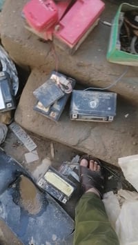 غراض دراجات للبيع بسعر مناسب ٢٥٠ فقط الغراض اكثر من الموجود بالفيديو ل...