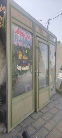 باب حديد تكمه درجه اولا للبيع العرض3 أمتار شغل درجه اولا للبيع 0770296...