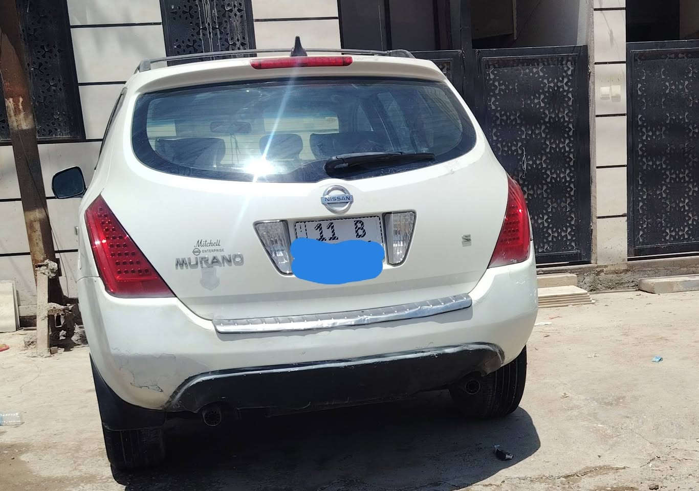 سلام عليكم سياره نيسان مورانو موديل ٢٠٠٧ سياره خيرمن الله كير محرك كامري تخم تاير باتري جديد هزه جديده بسمي سياره شرط تحويل سعر ٥٥ بيه مجال عنوان بغدادسريع الغزالية *********** محمد
