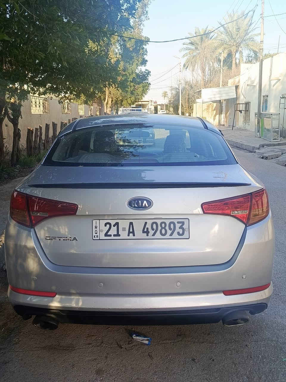 اوبتيما موديل 12 خليجي رقم دولي مجدد تحويل مباشر سنويه لل30 هزه جديده
محرك دوش 2400
تبريد قطعتين 
مري شفط 
شفتات ستيرن 
تحكمات 
أنظمة قيادة 
حساسات أمامية وخلفية 
السيارة مكفولة من الضربه بيها الجاملغ الامامي مبدل نفس اللون قطعه اصلية يعني السيارة مكفولة ماعدا قطعه واحده فقط 
بيع او مراوس 
مكان السيارة واسط الكوت 
***********
***********
