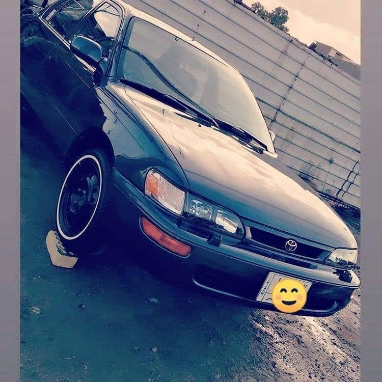 سلام عليكم
للبيع البيع
تيوتا كورلا
موديل 1993
مصبوغه عام جارده ونصبغت جمايه
محوره تحوير درجه اولا
مكفوله من كلشي تبريد كير مكينه
داخل خارج جديده سياره متعوب عليه جدا
رقم ديالي بسمي مشروع وطني بكل مكان يعجبك حول
سياره جديده وجاهزه ترايك وين متريد  السعر ٦٠  وبيه مجال للشراي تحياتي ***********
