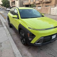 كونا موديل ٢٠٢٤ بدون رقم لون مميز حادث موضح جاملغ صبغ وربع بنيد فقط اي...