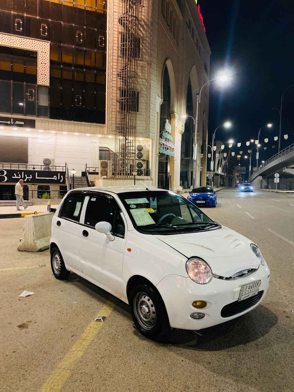 السلام عليكم 
كوكو كير عادي سياره جديده 
مايعوزها مصرف ربع صخم جديد 
مكينه لاصرف ولانفخ صخم جديد تايرات جدد 
وايرمنيه شغاله مكانها موصل الايسر 
غير متواجد عل نت 

***********
