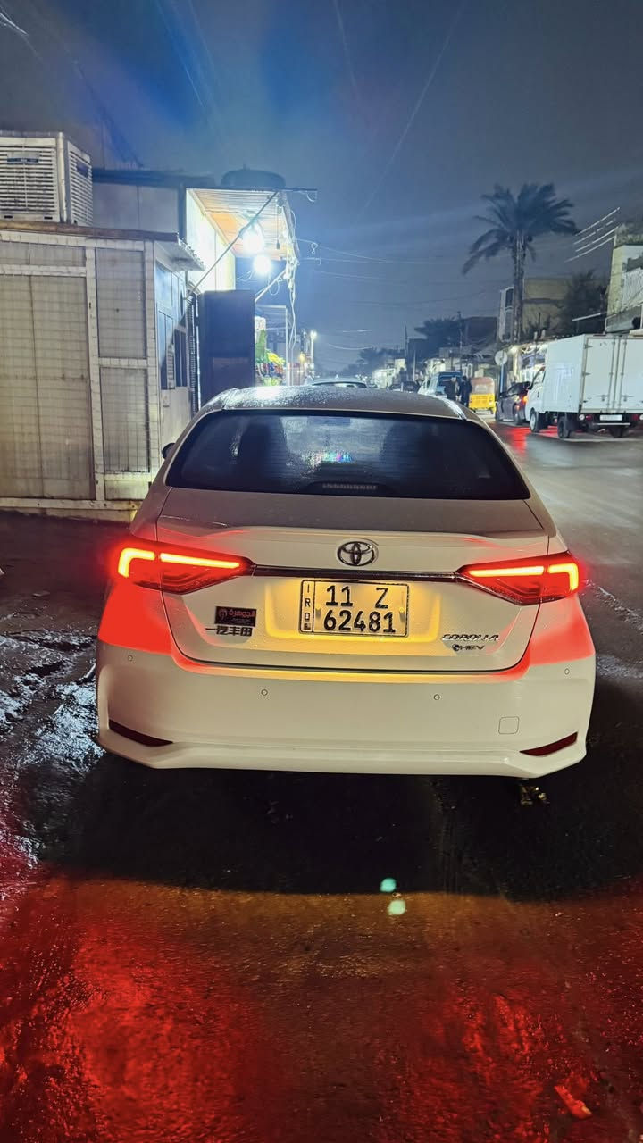 كورلا هايبرد فول مواصفات
موديل 2024 
ماشية 20 الف 
بحالة الوكالة مكفولة من الدعامية للدعامية 
كشنين كهرباء جلد بلادي 
تبريد قطعتين 
حساس امامي خلفي 
رادار تحديد مسار 
وبعد مواصفاتها المعروفة 
السعر 23 ونص قفل
العنوان بغداد الدورة 
رقم الهاتف ***********

‭0790 216 7105‬
