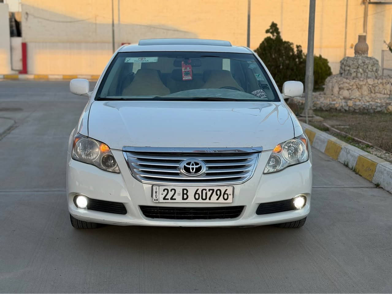 تويوتا افلون موديل 2007 خليجي
مواصفات فول فول  لمتد

                                                        سعر 118$مجال قليل

سنوية رقم جديد لحد 2030 شرط تحويل
گير محرك بشرط  بدون عيب
جامرلخ امامي صبخ + هيلال خلفي  بدون دواخل بدون ضرر

مكاني كركوك 
رقم موبايل *********** كركوك, العراق
