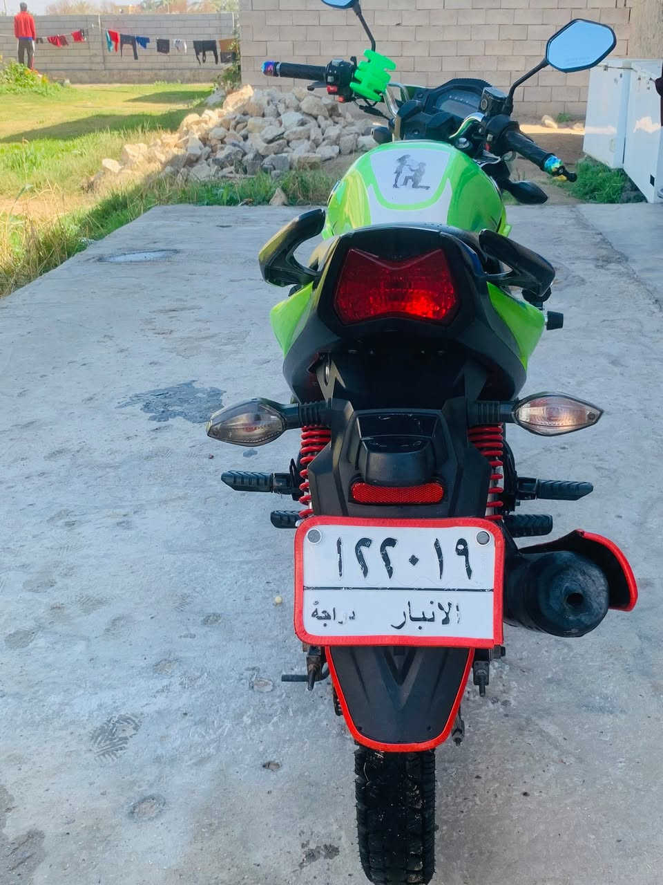 السلام عليكم دراجة هاوجي للبيع موديل 2020 مسجل وكامل السعر 15 وبي مجال الاستفسار رقم : ‭***********‬
