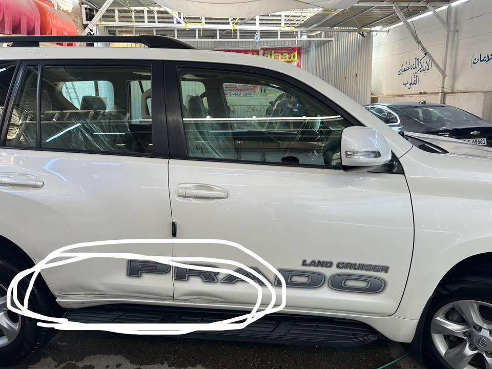 سلام عليكم
برادو ٢٠١٢ خليجي txl محرك V6 رقم بغداد الجديد ماشيه 142 الف كيلو فول مواصفات كاميرا حساسات كشنات جلد بدون حادث بس بيها شخوط بالباب موضحة بالصور ..
السعر المطلوب 275 وبيها مجال 
للاستفسار *********** مكان السيارة بابل
