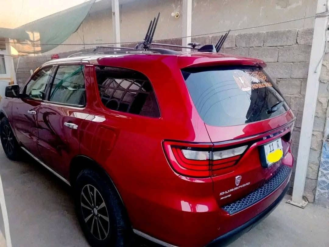 السلام عليكم
دودج دورانكو وارد خليجي موديل 2014 AWD 3.6L

موقع السيارة ميسان العمارة 

مواصفات السيارة لمتد

محرك 6سلندر

كشنات كهربائي

فتحه سلايت

حساس خلفي

كشنات تبريد تدفئه

تدفئه ستيرن

ويل 20+تخم تاير جديد

كير ماوس8نمر

شفتات ستيرن

كشنات جلد بلااد

تشغيل عن بعد

تبريد 6قطع

السيارة كفالة طخات بسيطة شرط الفحص والسونار

السعر 205 وبيها مجال بسيط

للاستفسار ***********
                ***********
