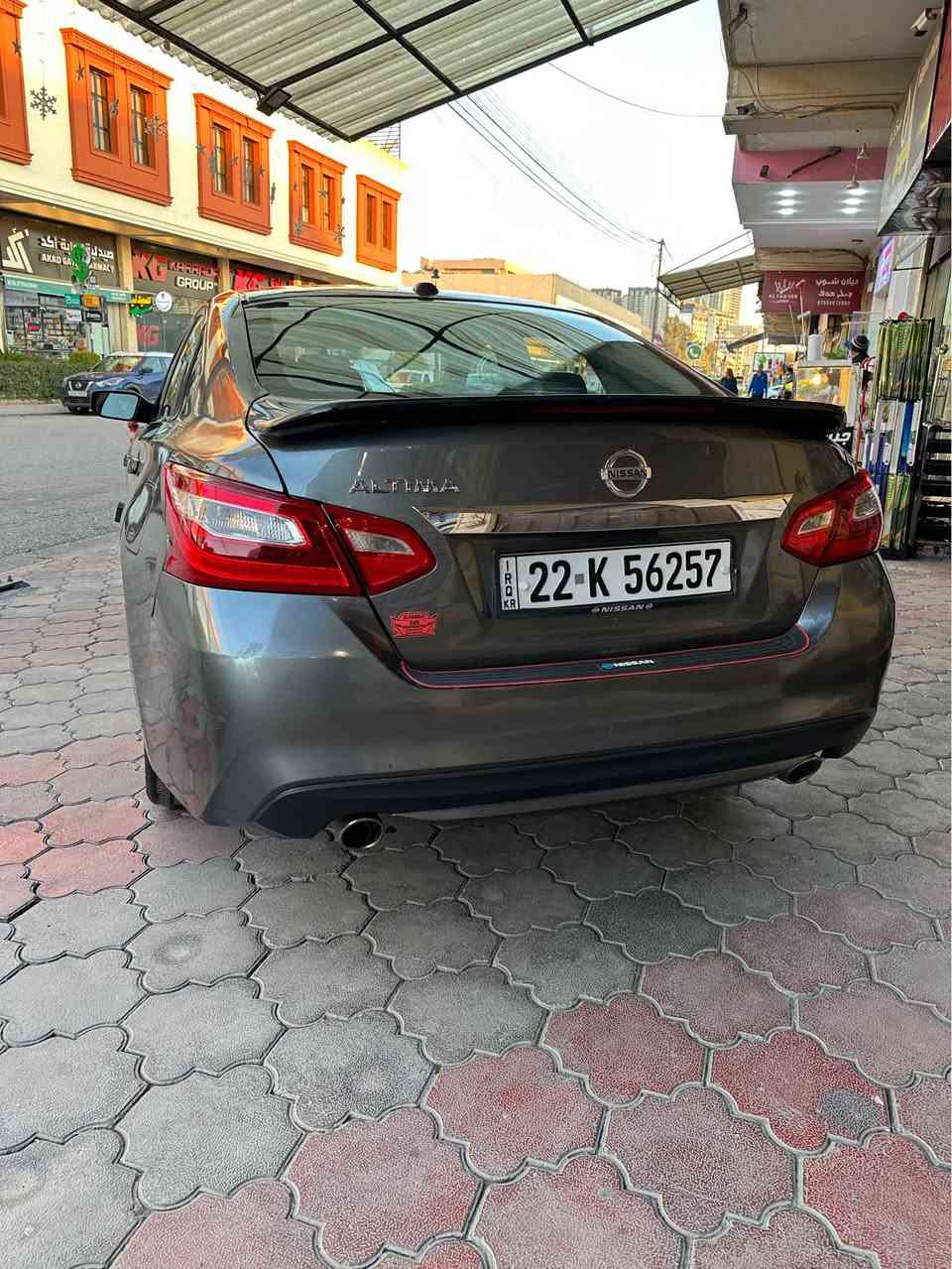 التيما 2018 SR
شفتات استيرن 
شغال عن بعد 
بلاجكتر 
كشن حار بارد +كهرباء+ جلد 
ويل 17
شاشة تحكم سكان 
اكروز سرعة
3 قطع صبغ 
2 تبديل شركه
مكان السياره اربيل عينكاوه
***********
*********** أربيل, العراق
