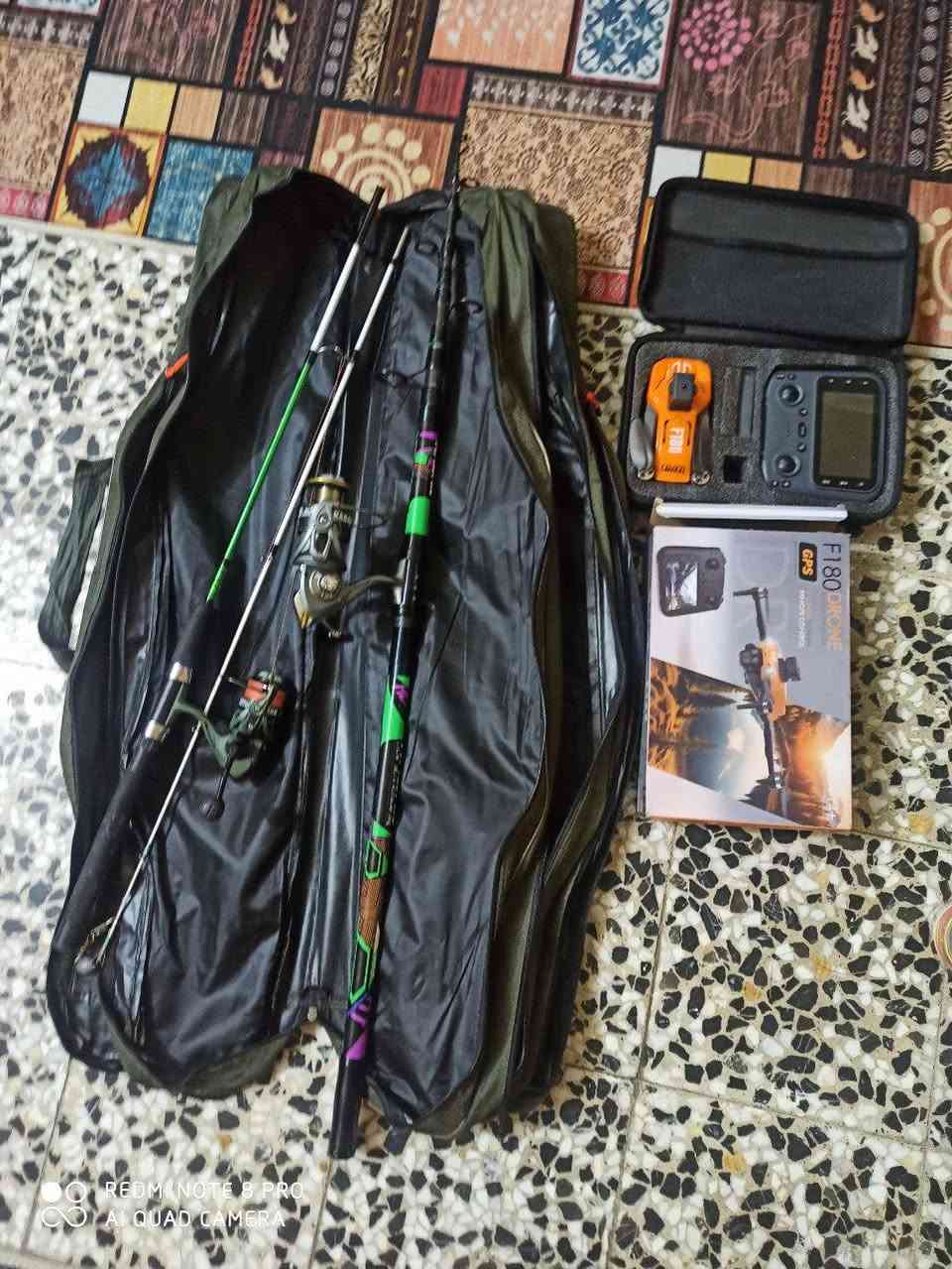 سلام عليكم التواصل *********** بس واتساب واسط زين القوس
جنطه صيد 15 
درون  .  F180 اسمهه سعره 75الف 
سبنر طولهه 330 /45 الف
وسبنر لخ طولهه 230 سعرهه 35 الف
مال مستعجل وغراض ماطالع بيهن للصيد بس مرتين
ولسبنر البيضه هديه للياخذ الغراض كلهن 🫡
