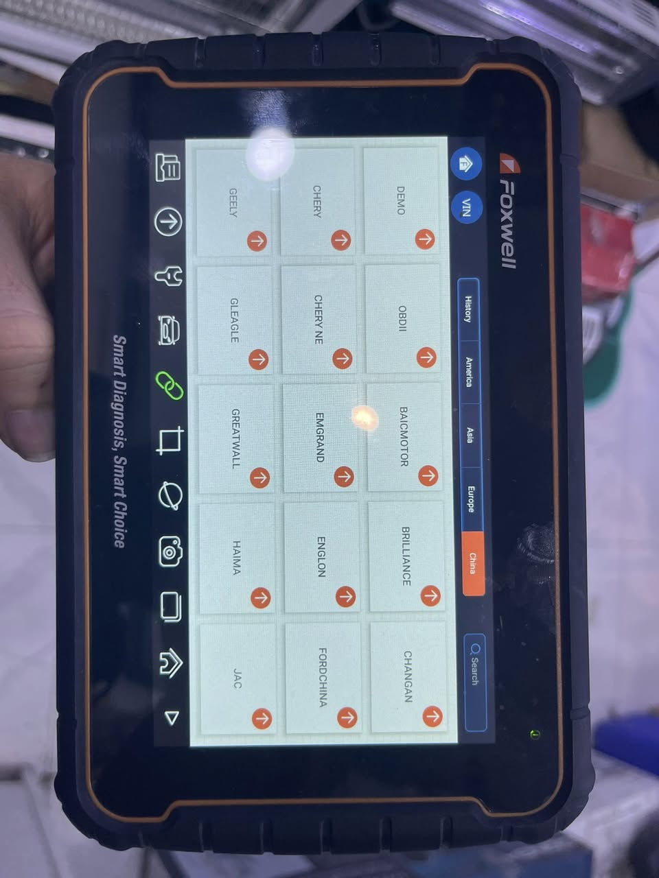 ✅ فحص المحرك (Engine)
✅ فحص ABS
✅ فحص Airbag
✅ فحص القير (Transmission)
✅ قراءة ومسح الأكواد
✅ عرض البيانات الحية Live Data
✅ تصفير زيت
✅ EPB (البريك الإلكتروني)
✅ BMS (البطارية)
✅ DPF لبعض السيارات الديزل
✅ يدعم سيارات آسيوية وأوربية وأمريكية وصيني

***********

***********
