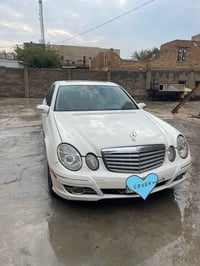مارسيدس 211لون ابيض ام عيون موديل 2009 8سلند فول مواصفات للاتصال078114...