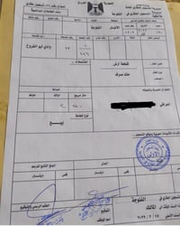 الفلوجه • قطعة أرض • تحويل طابو