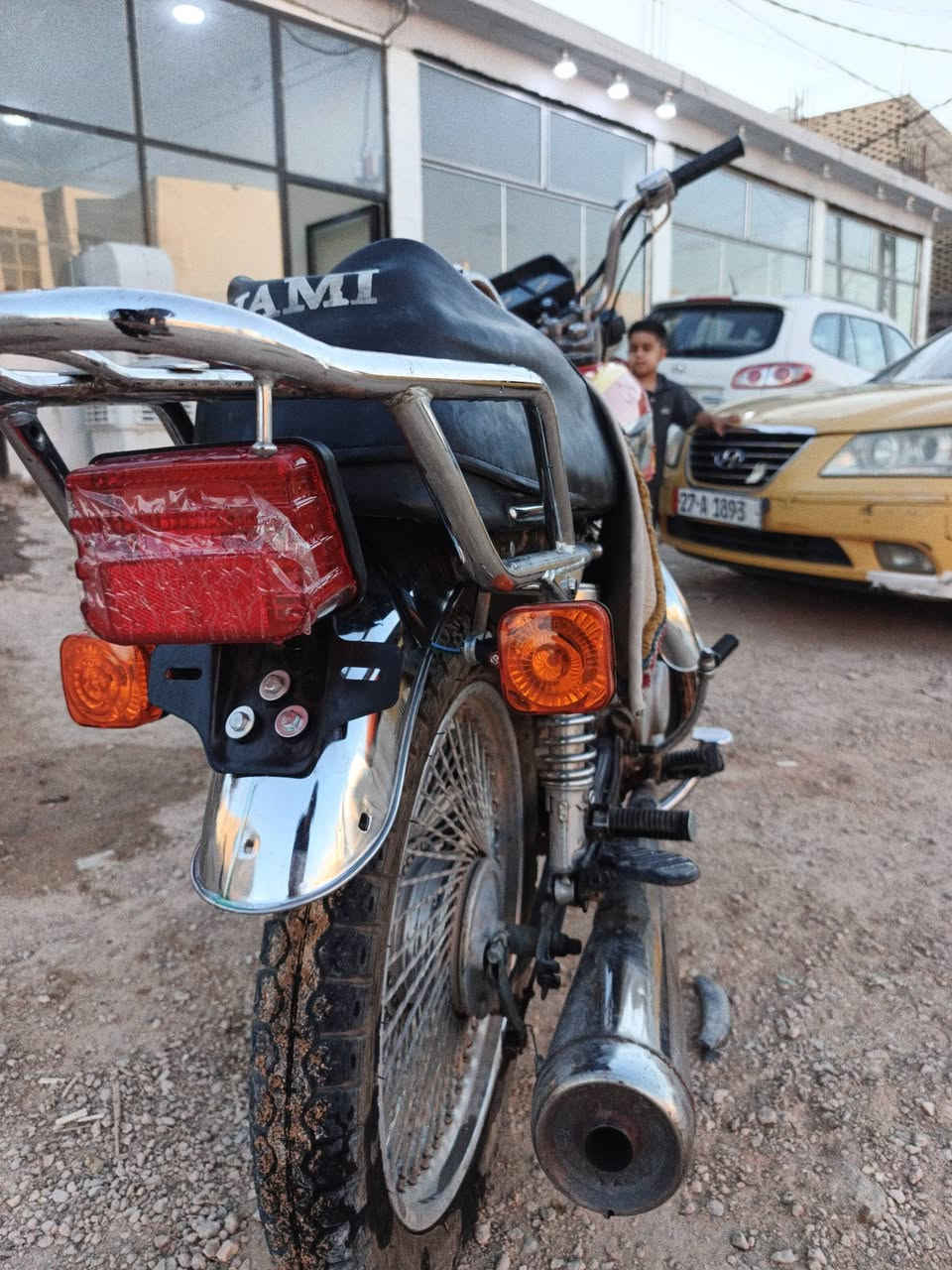 2019 أرشا
اصولي وكيلها الجنابي 
غراضها كله جديد ويل دبلات دشبول اشاير بكلايت 
تانكي وصفاحيات 
معمرة الدراجة 100% 
السعر 700
تواصل واتساب ***********
