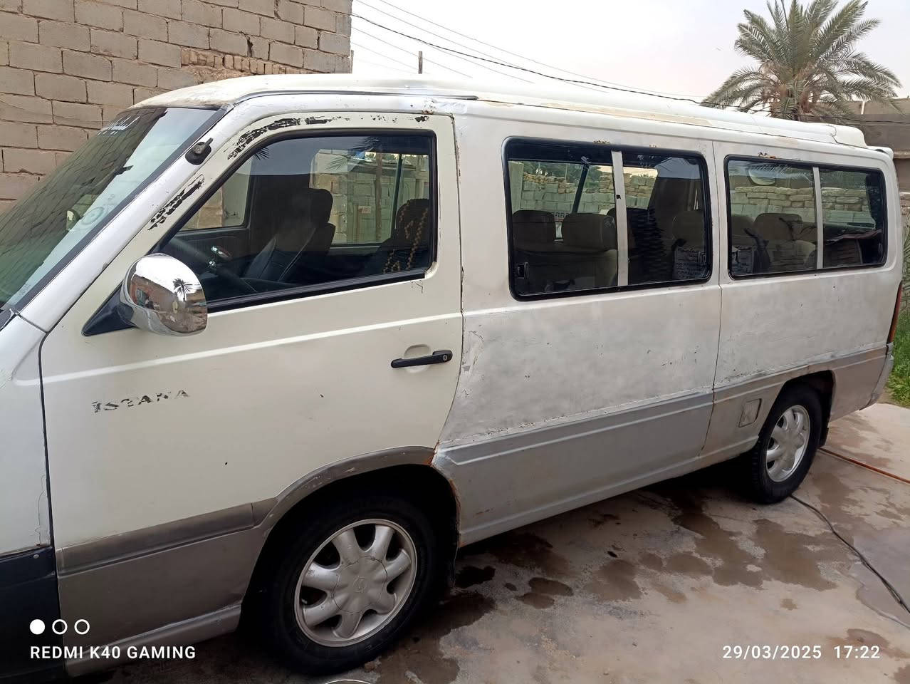سلام عليكم ستانا للبيع موديل 96 جاهزة على 24 حباية عوزها بس صبغ مكينة كير جدد  حدادية جديدة كهربائيه كلها شغالة غرفة حلوة السعر خاص وترهم مراوس ***********
