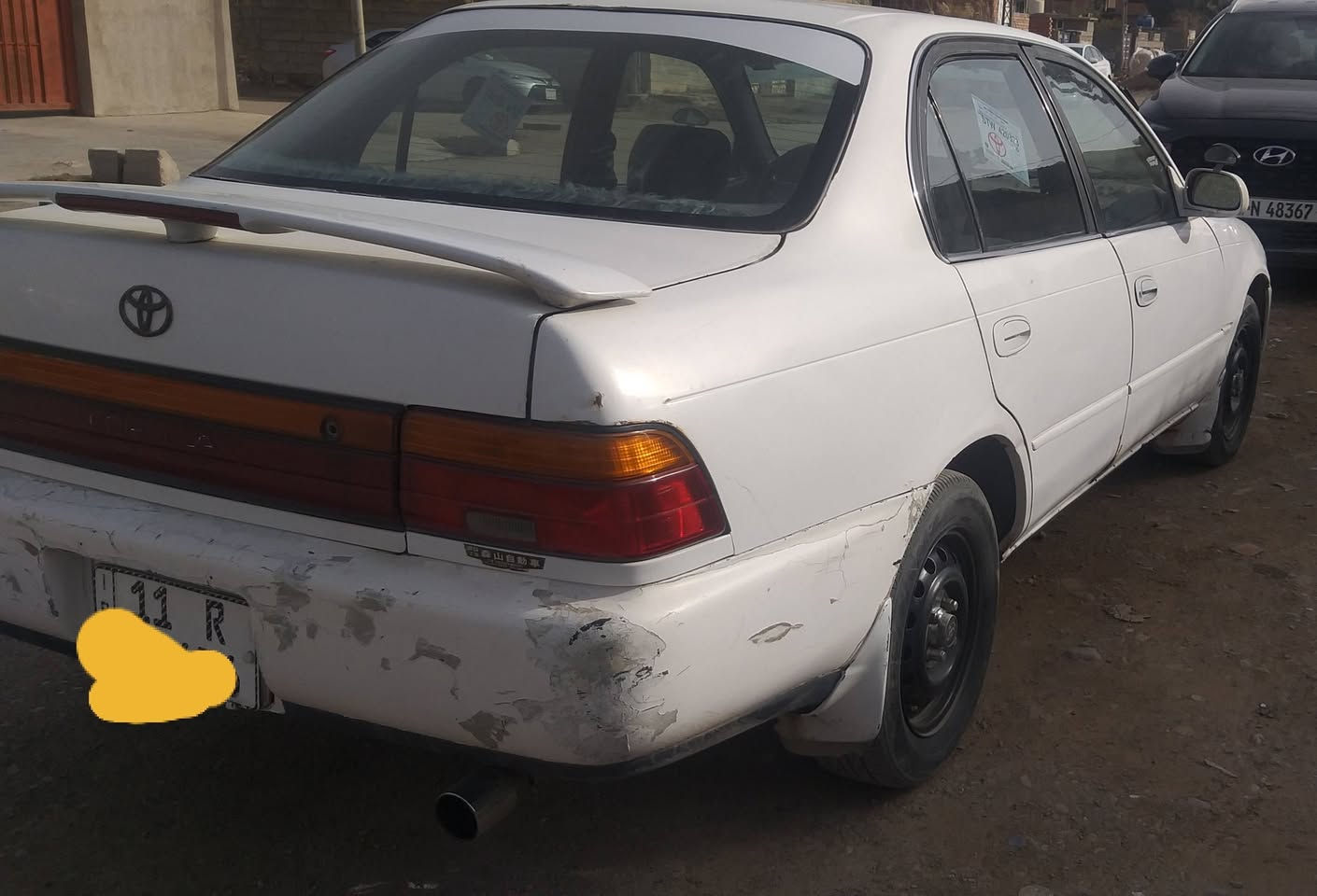 السلام عليكم كورلا للبيع موديل ١٩٩٤ رقم بغداد دولي بيه الجامرلغ والباب الخلف السايق بيهن صبغ الباقي مامصبوغه سياره ناعمه ماماخذ صور للداخل تعال كلب وشوف السعر ٥٢ ورقه وبيه مجال المكان ديالى الرقم ***********
