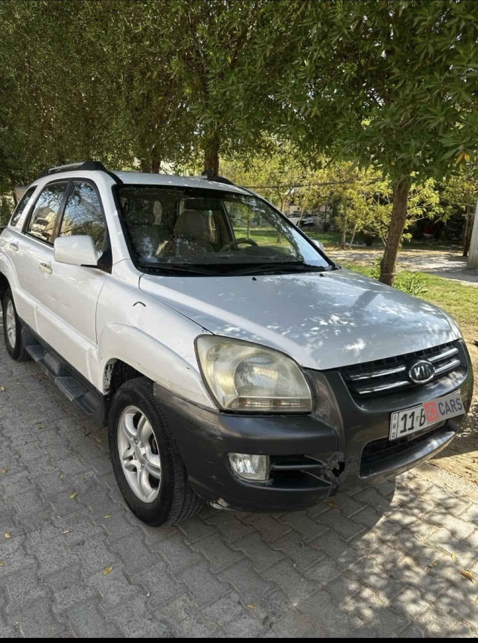 كيا سبورتج 2008 محرك 6 سلندر 2700
سياره بدون صبغ ماشية 201 الف كم 
السعر ب 105 وبيها مجال للشراي 
***********
