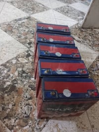 عندي  5 بطاريات  عله الفحص ستوته شحن للبيع السعر 75وبيهه مجال العنوان ...