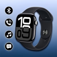 عندي ساعة ابل للبيع Apple Watch Series 10 الأصلية. الحجم: 46mm اللون: ...
