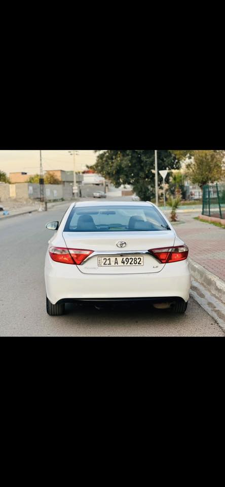 كامري موديل 2017 LEوارد امريكي
سياره وصل مال فحس موجود بالصوره
سيارة اربع تيارات جديد 
رقم جديد دفتر بانزين بي 
دينار مسرف مابي 
گير محرك صوت كل بشرط 

مواصفات امريكي
كشن كهربائي و شاشة وكاميرا و حساس فوليوم و بلاجكتور ولايت زينون
وتحديد سرعو بلاجكتورو EcO
مكان سياره كركوك 
رقم صاحب السياره 
👇🏻👇🏻👇🏻👇🏻👇🏻
***********
ماجاوب خاص❌❌❌❌

