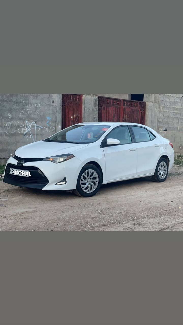 للبيع فقط
كورلا موديل ٢٠١٩
ماشيه ١٠٦ 
فقط قطعه صبغ  سونار داخل الصور صور امريكا ما يطلع 
بدون ارباك 
رادار حجر كله بلادي زوج تايرات جديده
لونه  ابيض ثلجي 
رقم سليمانيه جديد سنويه جديد
سعره ١٤٥ وبي مجال بسيط
مكاني كفري 
***********
