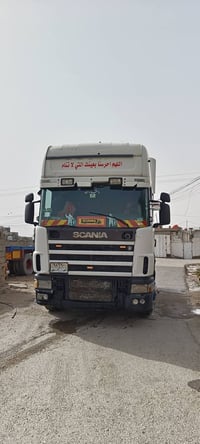 سكانيه موديل 2002  مكينه جديده كير اكسل وشاصي كفاله  سنويه صاقطه 5سنوا...