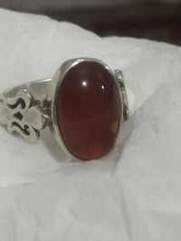 عقيق يماني • طبيعي • صياغة يدوية