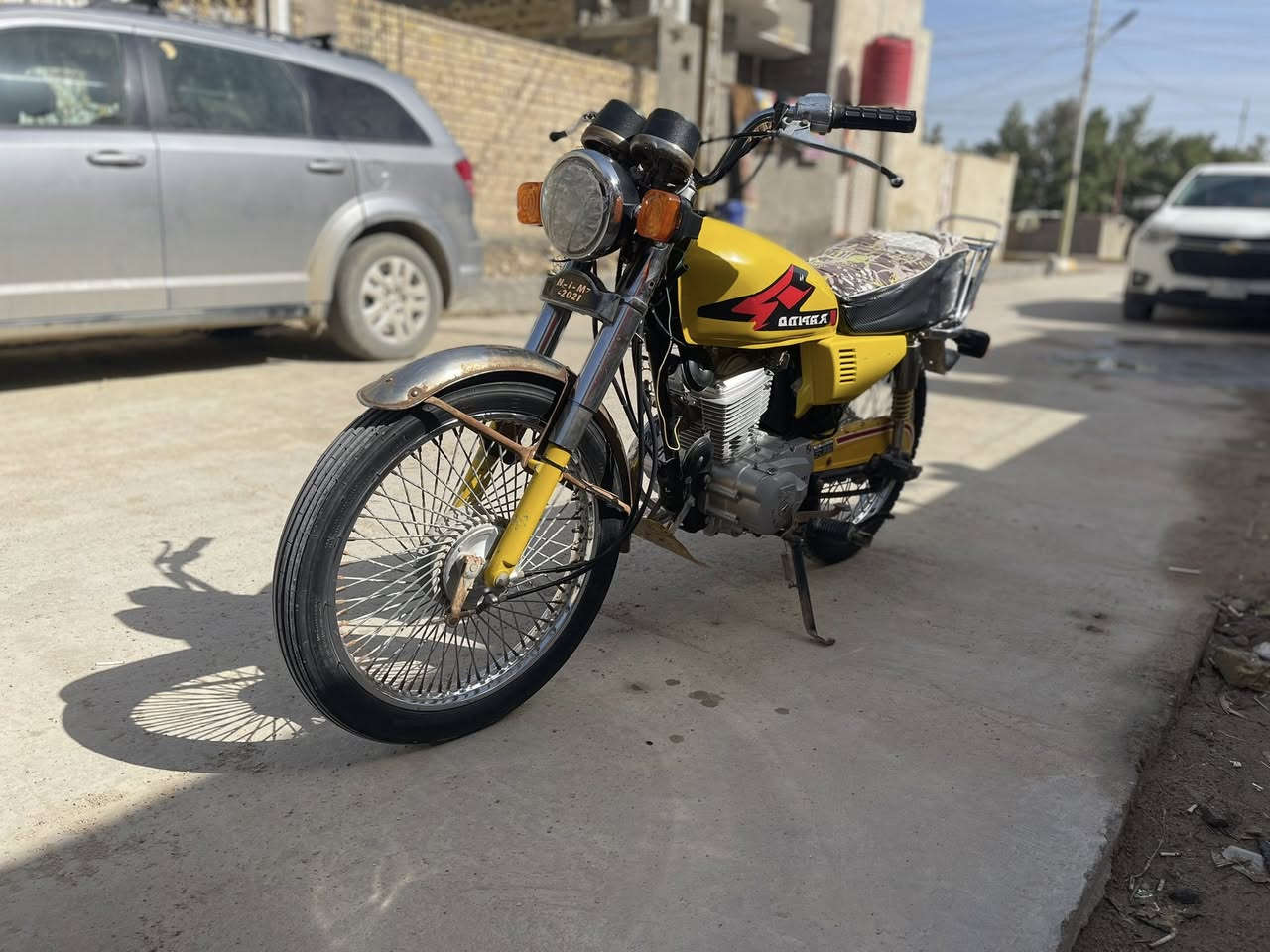 بسم الله
دراجه نامه برو ٤ كير 
دراجه أوراق أصوليه موديل ٢٠٢١ 
دراجه كفاله عامه كلاجات جديد تواير جديد 
السعر ٦٠٠ 
مكاني قضاء النصر 
الاتصال ***********
