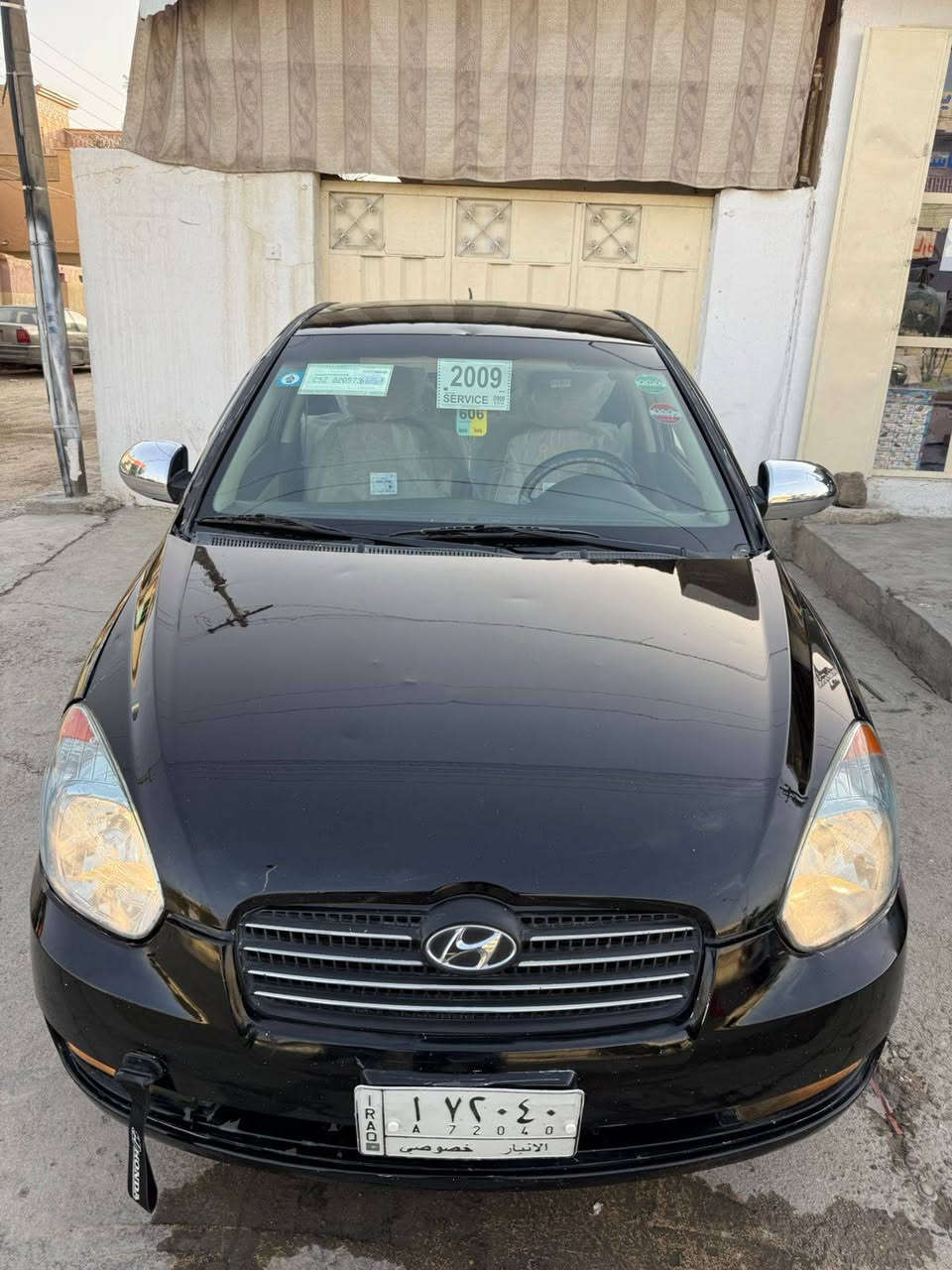 #للبيع أكسنت خليجي موديل 2009 رقم أنبار   تبريد وتدفئه  كير اوتو محرك 1600  #الضرر صبغ جاملغات الاماميه بدون دواخل تحويل مباشر السعر 80 وبيها مجال حك الجيه رقم تلفون*********** مكاني الانبار هيت
