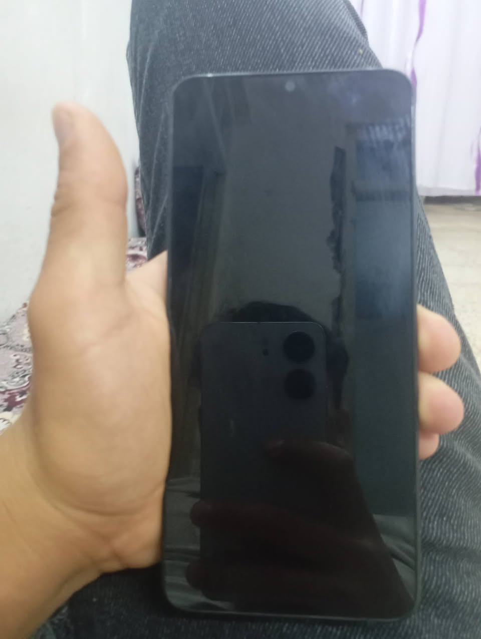 سلام عليكم
ريدمي 13 C
Redmi 13C

ذاكره256

رام، 8+8يعني 16

كامرات طبع

بصمه وجه

اي عطل مابي

فقط مبدل  شاشه اصليه شرط

باقي تفاصيل في الصور

سعر115 
 
يرهم مراوس🤗


**إذا كنت صاحب هذا الإعلان وتريد حذفه لأي سبب، رجاءا أرسل رسالة إلى الدعم الفني**