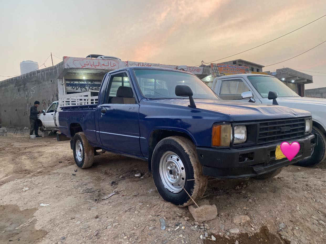 سلام عليكم للبيع  بيكم تيوتا ٨٥ رقم كركوك تحويل مباشر صبغ عام جماليه بريك دسك كهربياته كير اكسن محرك خير من الله سعر ٢٤ وبيه مجال للطيبين مكاني ديالى ***********
