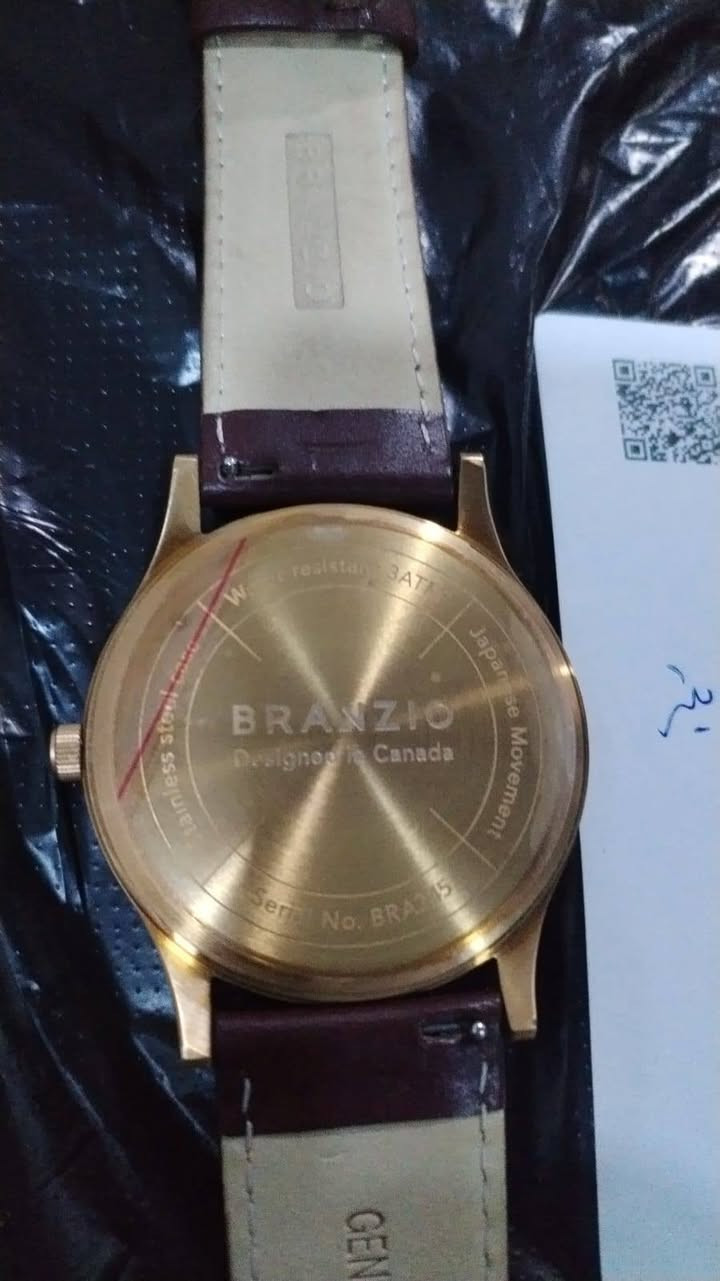 ساعات من ماركة Branzlo الكندية المواصفات ضد المي وضد الصدأ ومحرك ياباني


**إذا كنت صاحب هذا الإعلان وتريد حذفه لأي سبب، رجاءا أرسل رسالة إلى الدعم الفني**