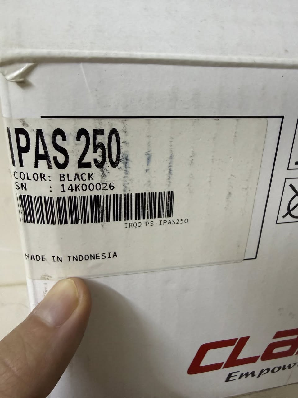 السلام عليكم
للبيع سستم صوت ساونبادر 
جديد مشتغل اربع مرات 
صنع اندنوسي شركه مختصه بالصوتيات 
يشتغل ع بلازمه او تليفون 
واتساب ***********
