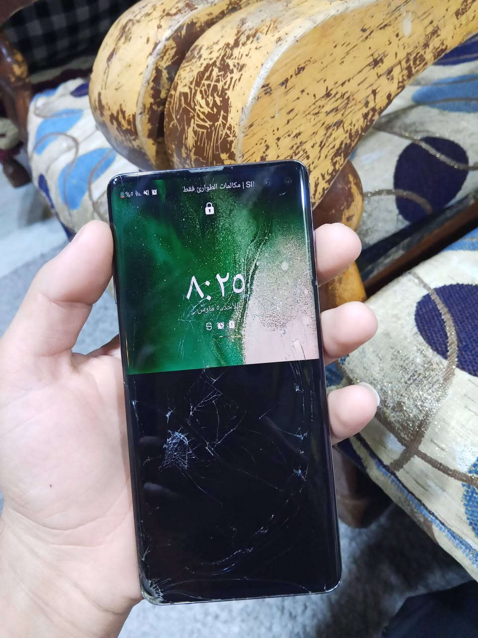 سامسونك s10 بلاص 256 للبيع مكسور شاشه ب 40 الف بغداد الدوره ‏‪0787 428 6983‬‏ مستعجلين ع بيع
