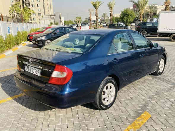 السلام عليكم كامري 2003 وارد امريكي حادث بنيد فقط محرك ٤ سلندر
السيارة على ايد وحدة من 2004 عدنة

السيارة LE

جاهزة من كل النواحي
صبغ حزام فقط بدون ضربة شرط
رقم بغداد الدولي الجديد بأسمي
صدر امامي خلفي جديد وتخم تاير جديد
غرفة عالبلاد شرط جديدة
تبريد ثلج 

ماشية ١٢٤ الف

كرسي كهرباء وشاشة وكامرة 

السعر ٩٨ ورقة وبي مجال بسيط

***********
