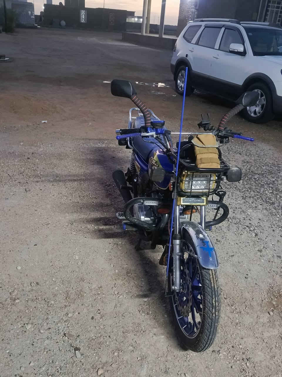 سلام عليكم
دراجه ايراني نامه محرك 200 موديل 25
بصمه سويجات 2 نظافه كدام عينك 
السعر 850 وبي مجال الاستفسار تواصل ع الرقم ***********
