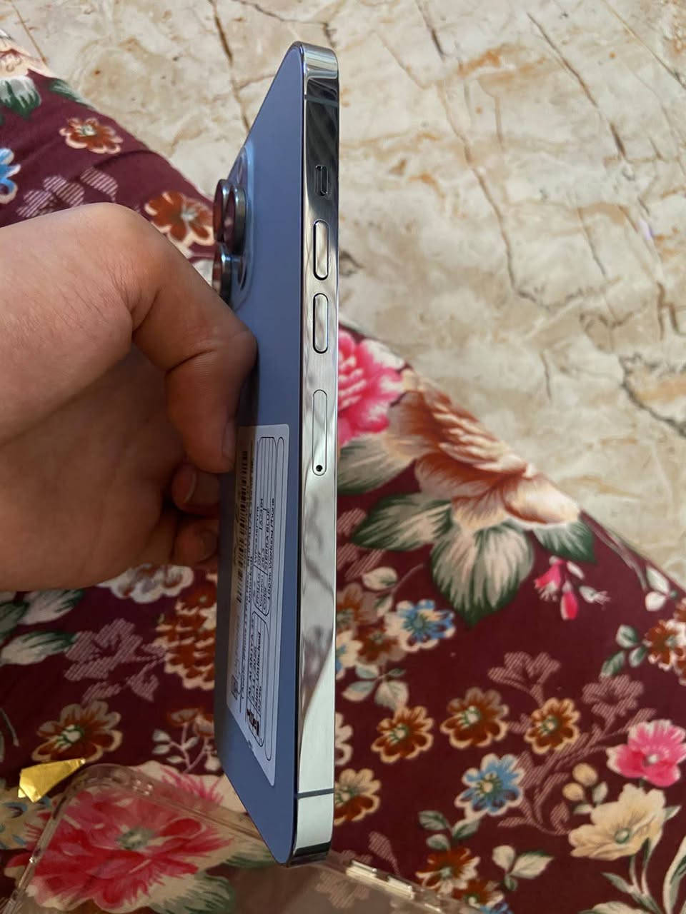 سلام عليكم ايفون 13 برو ماكس بحري
نموذج م
بطاريه 92%
ذاكره 256
مامفتوح ولا مبدل بي شي ضمان


**إذا كنت صاحب هذا الإعلان وتريد حذفه لأي سبب، رجاءا أرسل رسالة إلى الدعم الفني**