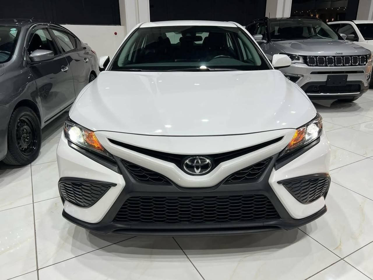 𝑻𝑶𝒀𝑶𝑻𝑨  𝑪𝑨𝑴𝑹𝒀  𝑺𝑬 NIGHT SHADE
موديل  2023
بصمة
ابواب بصمة
لايت ليد زينون
مانع الانزلاق
تحديد مسار
رادار امامي و خلفي و جانبي
جاملغ باب خلفي صبغ
بدون دواخل
الارباكات سليم%💯
مسافة 41000 𝑴𝒊𝒍𝒆𝒔
سيارة ره قم اربيل
رقم شاصي

4T1T11AK4PU090574

***********

#Toyota #Camry
