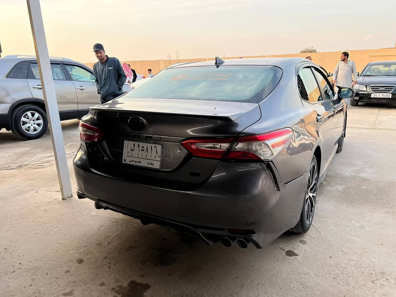 سلام عليكم
كامري للبيع
موديل 2019
كير ومحرك شرط 
تواير وصدر جدد
السعر 170 وبيها مجال للطيبين 
الرقم ***********
