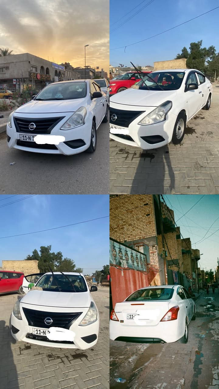 نيسان سني هندي بليته زركه 2020
محرك كير كفاله 
تبريد ثلج 
سياره كفاله عده طخات بسيطه امبينه بصوره 
سونر سياره جديد 
هزه جديده 
سياره كامله بوجهك الشارع 
 ماشيه 87 
100$ وبيها مجال حك جيه مكانه بغداد مدينه الصدر 
***********
