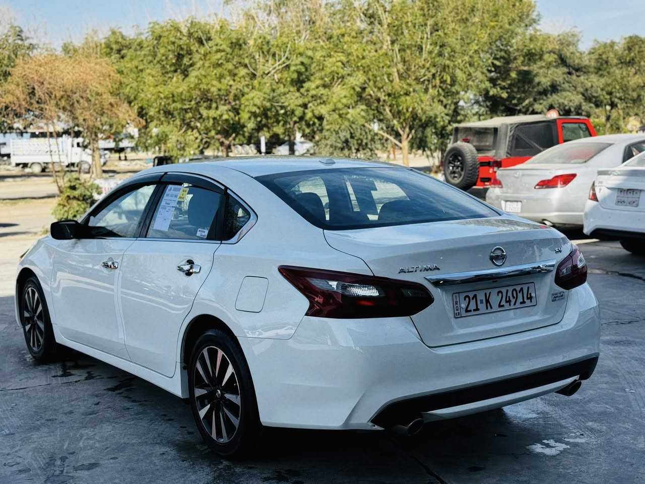 السلام وعليكم
Nissan Altima 2018 SV

((لگيت بنظافتها بموديلها تجي تشلع عيوني))

حادثها بونيد وجاملغ

بدون دواخل بدون ايرباك

باقي السيارة بدون بارد بدون شخوط

((ماشيه 78 الف))📦

سنوية ورقم جديد للـ2029

السعر ١٣٥ وبيها مجال بسيط

عنوان قضاء كلار

***********

***********
