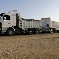 للبيع قاطرة ومقطورة مثبته ابيع كامل سنوية جديدة موديل 91سنكل جوبليس ال...