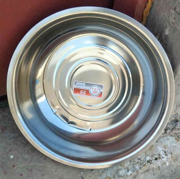 تم بحمد الله وصول اواني منزلية ستيل
صينية قياس 60 بسعر 4500 دينار
نجانة قياس  55 بسعر  4000 دينار
توجد اسعار خاصة للجملة
واتساب ***********
