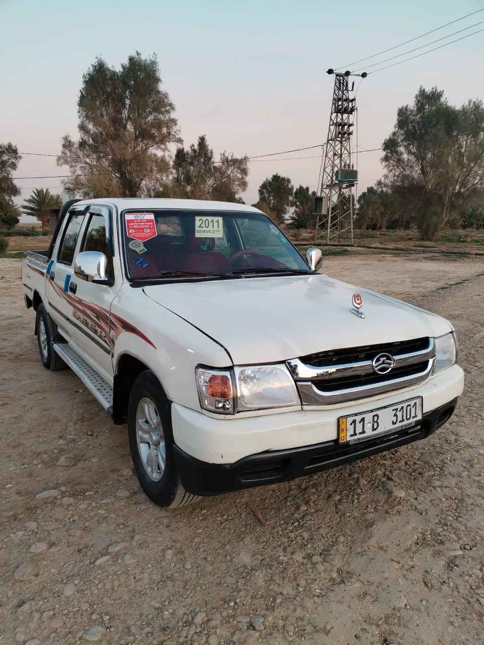 السلام وعليكم للبيع دير موديل 2011 رقم بغداد انكليزي شرط التحويل محرك شاصي كير اكسل مكفولات كهربايات كلها شغاله سياره مال جناي خير من الله ما بيها اي نقص  المكان ديالئ العظيم والشراي يدلل ***********//***********
