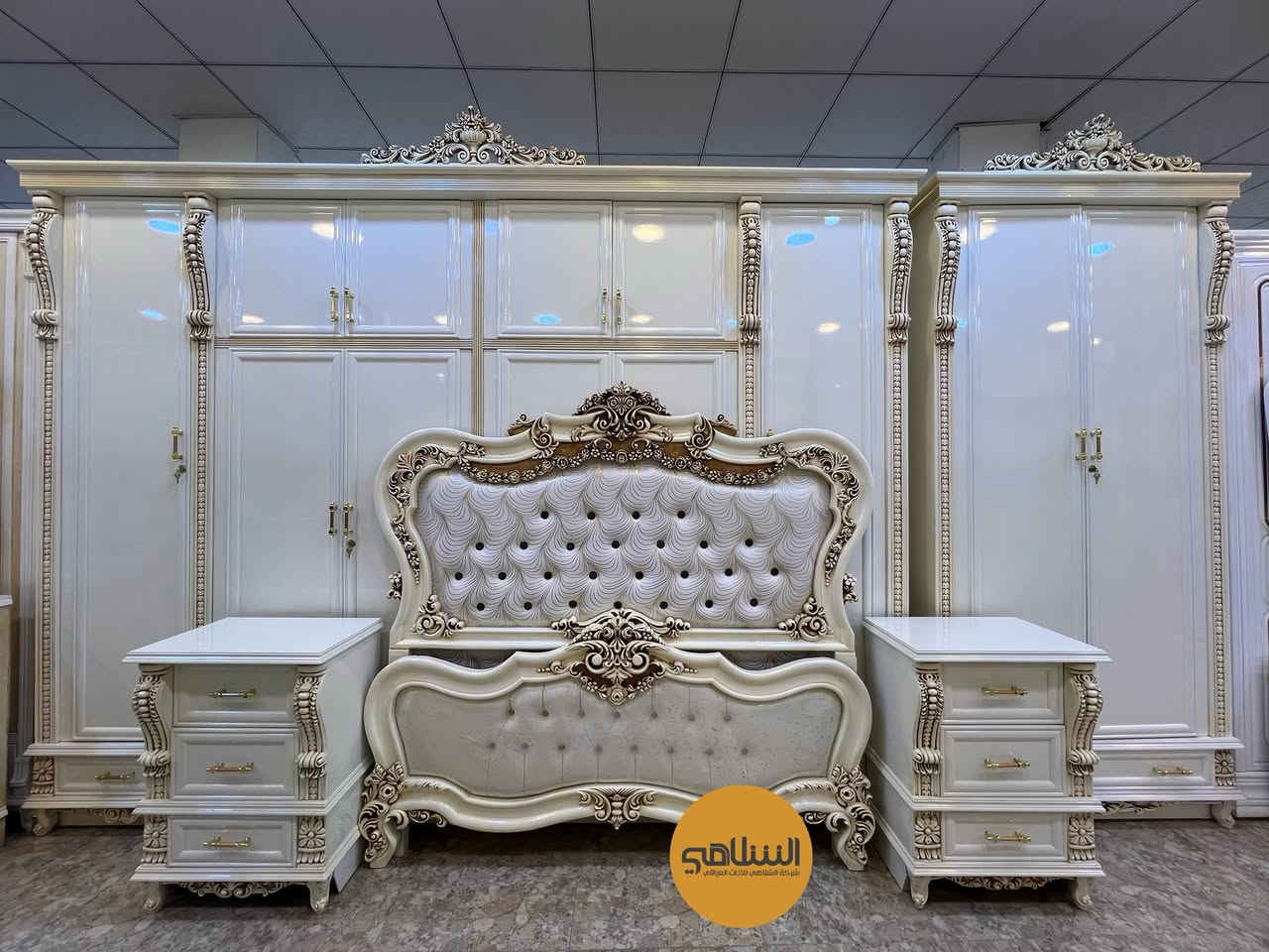 فخر النجارة العراقية 🇮🇶

موديل هنادي 

نجارة عراقية 100‎%‎ 

ضمن وجبة الدرجة الممتازة 

ضمن وجبة الاصباغ البوية 

السعر 3 ملايين و800 الف فقط

غرفة 6 ابواب طابقين محلق 

تتكون من 10 قطع

ارتفاع الكنتور 272سم

عرض الكنتور 344سم

عرض الكنتور مع زاوية ضلع واحد 464سم

السرير بلوك بورد الماني 

طابورية جلوس اضافية 

شركة الشلاهي للأثاث العراقي 

العنوان محافظة واسط قضاء العزيزية قرب كراج بغداد 

خدمة التوصيل والشد مجاناً الى جميع محافظات 
العراق

خدمة استبدال الغرف القديمة بالجديدة مع الاتفاق على الفرق 

خدمة الصيانة ما بعد البيع لمدة سنتين مجاناً 

***********

***********
