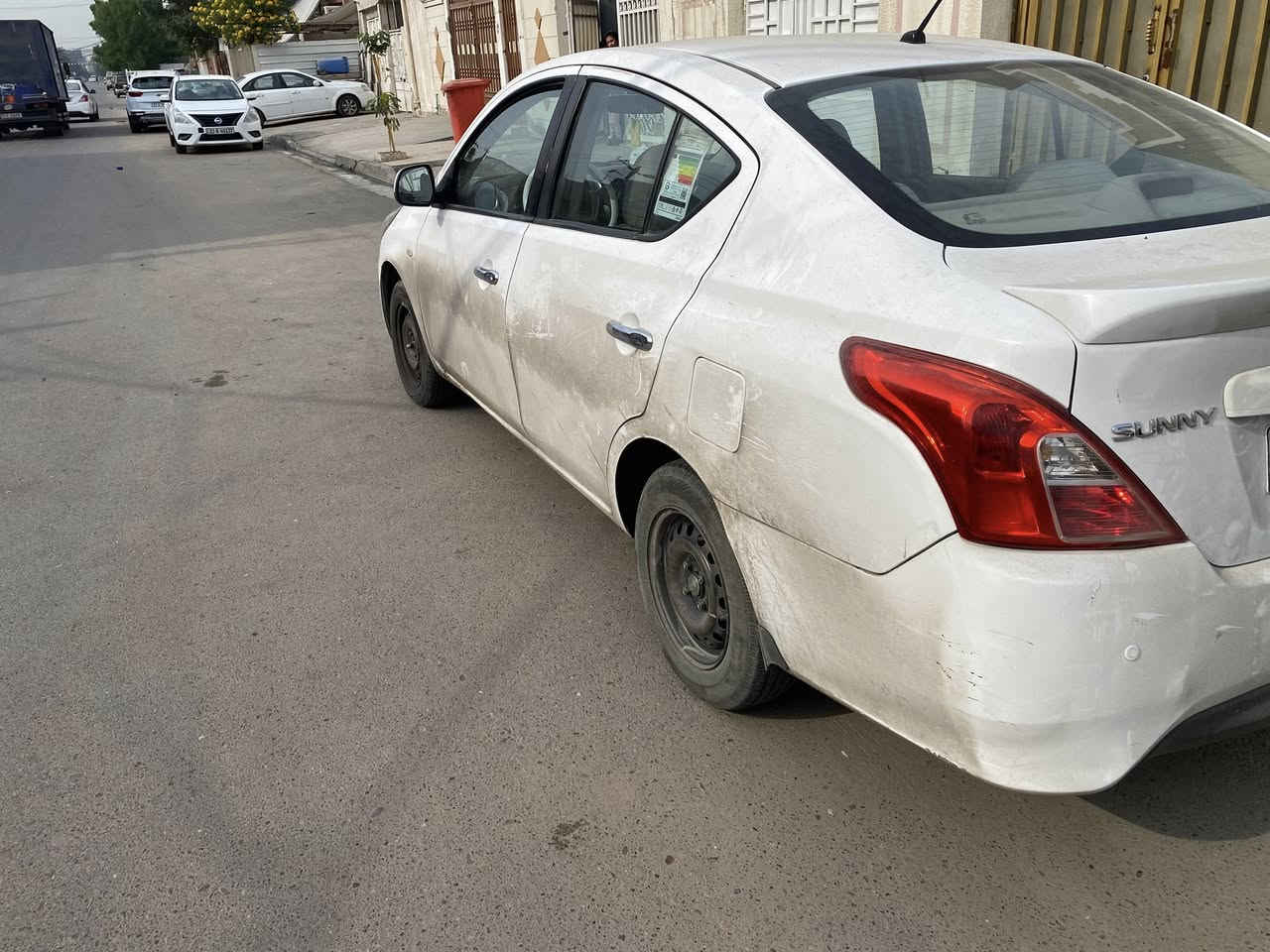 سلام عليكم سني هندي مديل ١٩  هذا الحادث وتبدلن القطع كله اصلي بدون صبغ عارضها بشدة ١٠٠ وبيها مجال بغداد تحويل ثاني يوم *********** عنوان بغداد جامع نداء
