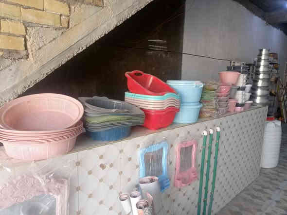 سلام عليكم للبيع مواد منزليه تصفيه محل النجف حي النداء شارع 30قرب مدرسه الكرم والجود  مقابل أسواق الخزعلي ومقابل صيدليه احمد ماجد ***********وتساب
