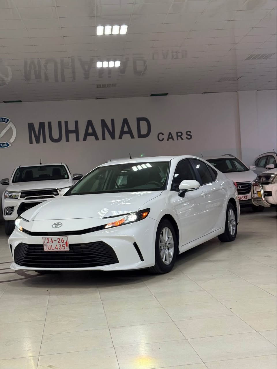 Toyota Camry | تویوتا کامری
.
مودێل: 2025
.
مواصفات: LE
.
رەنگ: سپی ⚪️
.
صندوق صبغ
٢ قتعە کلێر امریکا
.
41000 میل چوی
.
سعر: 218 و مجال
.
***********     کورەک + واتساب
.
زاخو - معرض (مهندکارس) زاخو, دهوك
