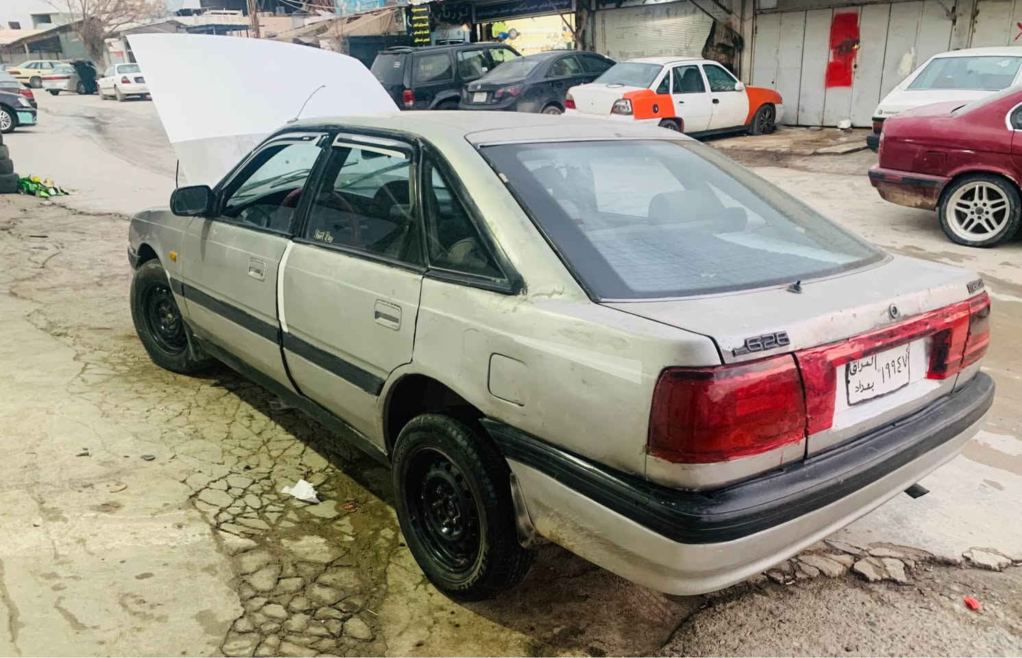 مازدا مۆدێل ١٩٩٠ ئارم پلاستیک سلێمانییە ئارم و ئەوەلیات موس و براوە بەشەرت مەکینەی ١٢ بەخ پێش و دوای کەپسە واتا دەعمی نییە رزیوی نییە چوار بەرگە دەرگای جوان سەیارەی مالی فەقیرە سعری پارەی علوجێکە سەیارەکە رێک و پێکە لەسلێمانیم *********** کۆرەک واتس ئاپ *********** السليمانية, العراق
