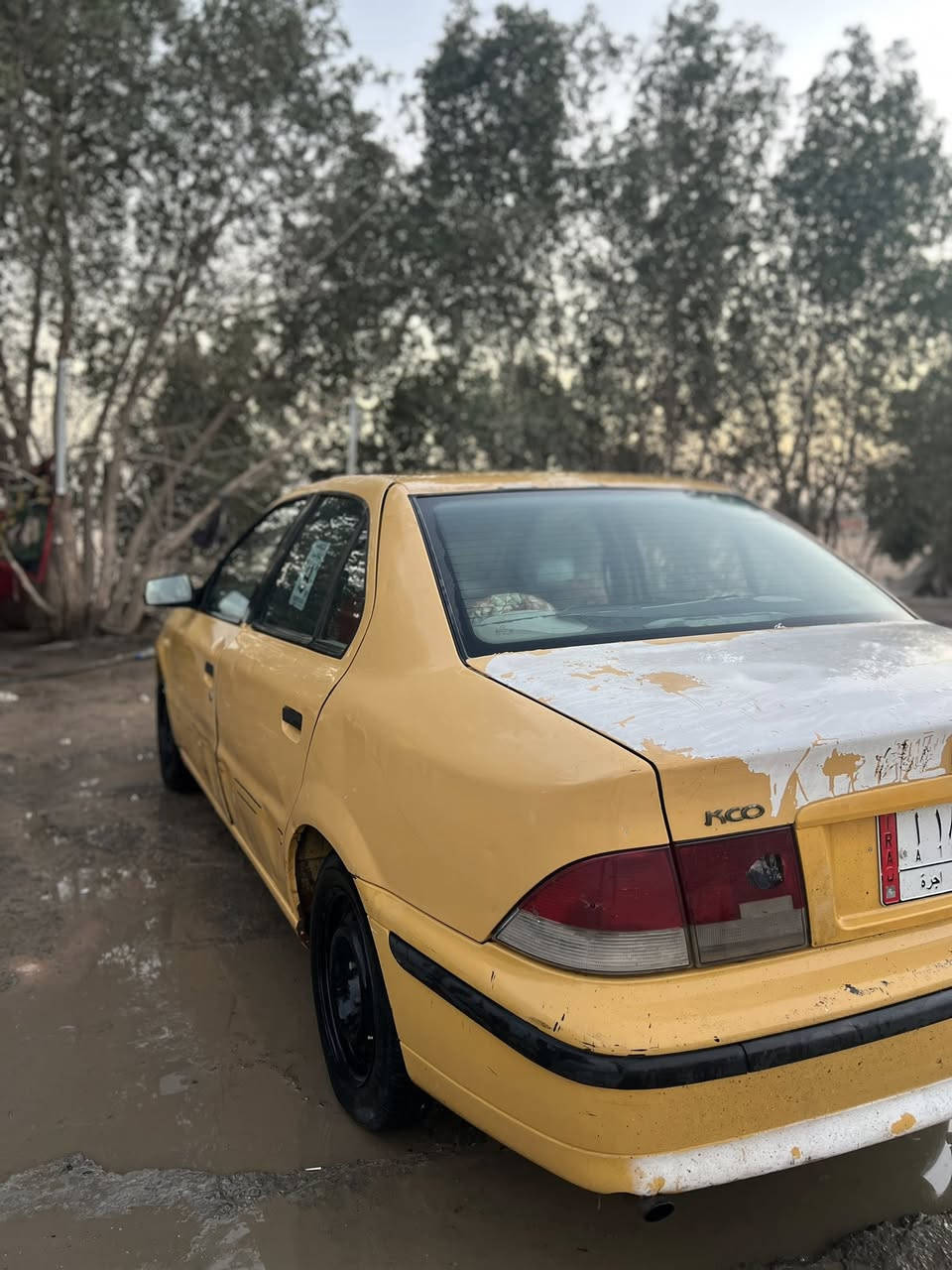 سمند للبيع 
السياره مابيه ضربه ولا تبديل بس دعاميه امامي مكينة كايمه مكاني نجف السياره بأسمي ابيع سويج 18 وبيه مجال تجي تشوف ودلل ***********
